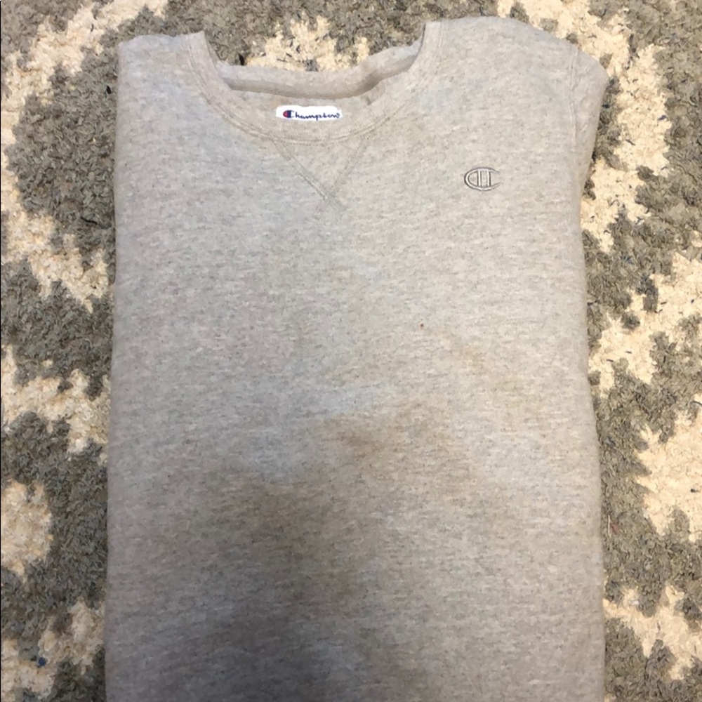 Gray Champion sweatshirt